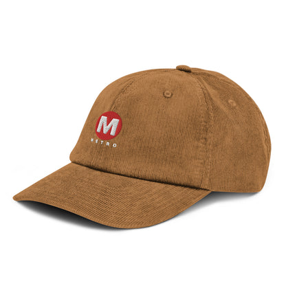 los angeles metro corduroy hat