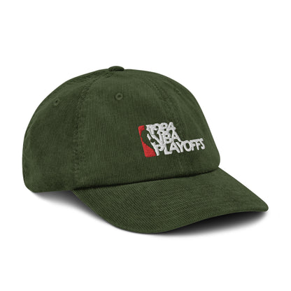 1984 nba playoffs corduroy hat