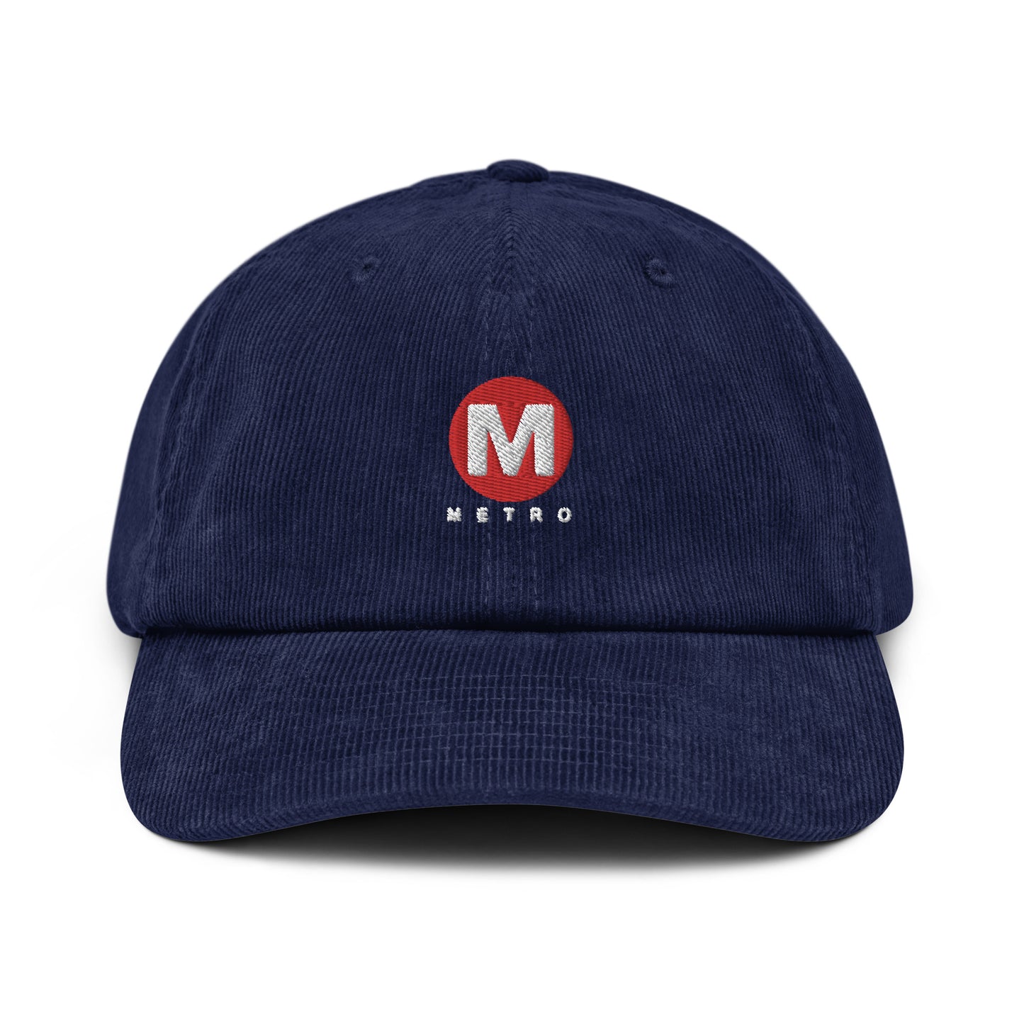 los angeles metro corduroy hat